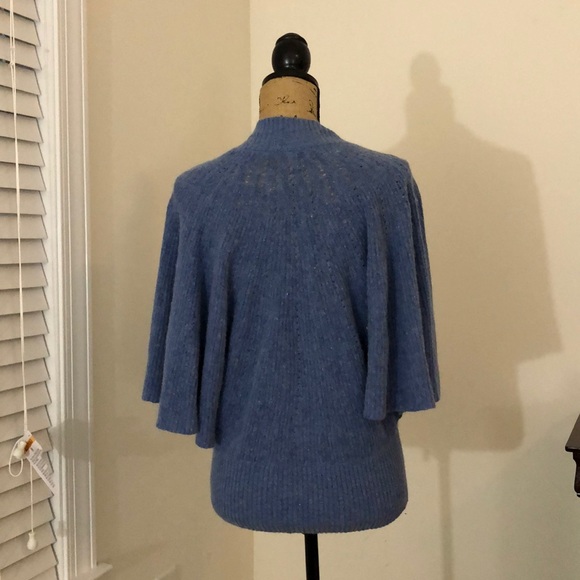 Anthropologie Blue boho sweater - Picture 2 of 7